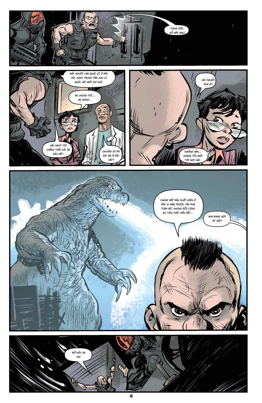 Đại Chiến Godzilla Chapter 1 - 16
