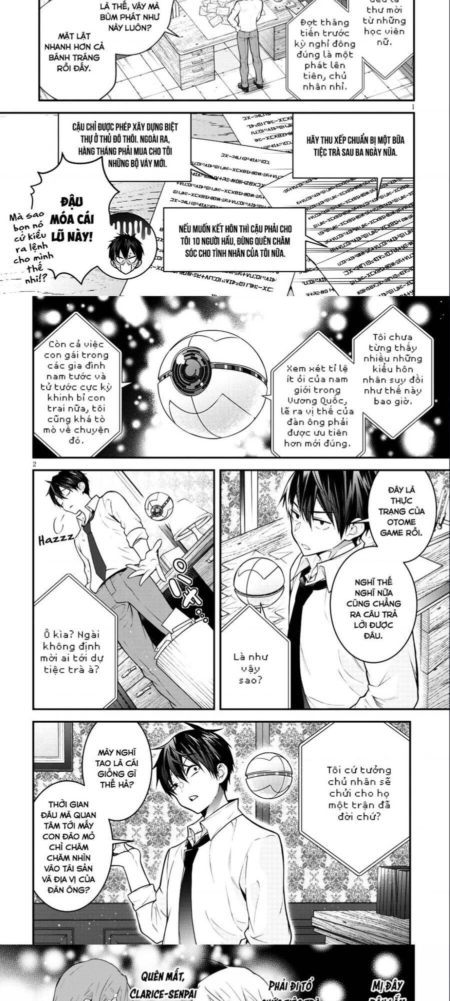 Thế Giới Của Game Otome Thật Khó Khăn Cho Những Thường Dân Chapter 39 - 2