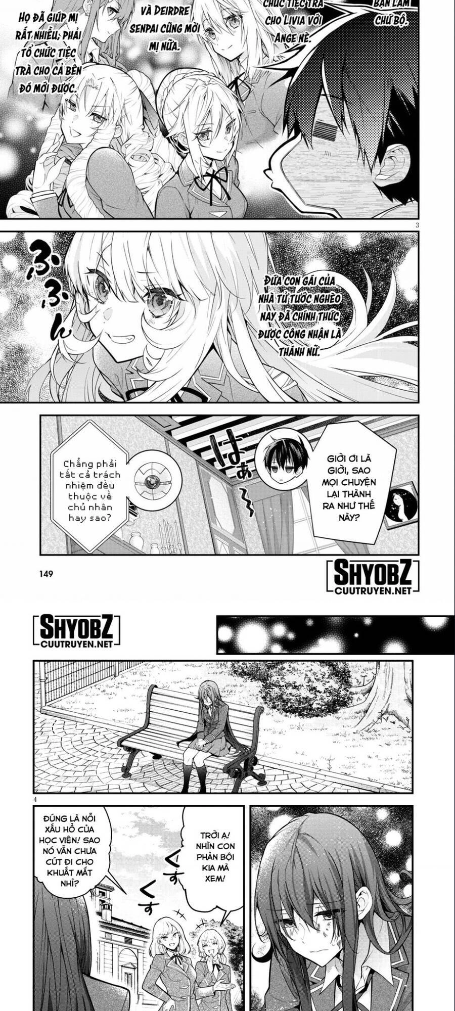 Thế Giới Của Game Otome Thật Khó Khăn Cho Những Thường Dân Chapter 39 - 3