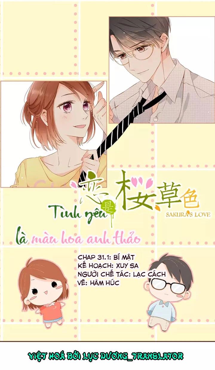 Tình Yêu Là Màu Hoa Anh Thảo Chapter 31.1 - 1