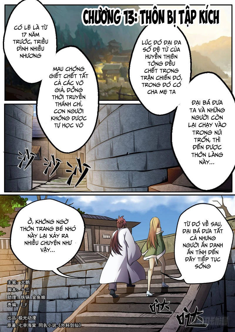 Ngoại Khoa Kiếm Tiên Chapter 13 - 1