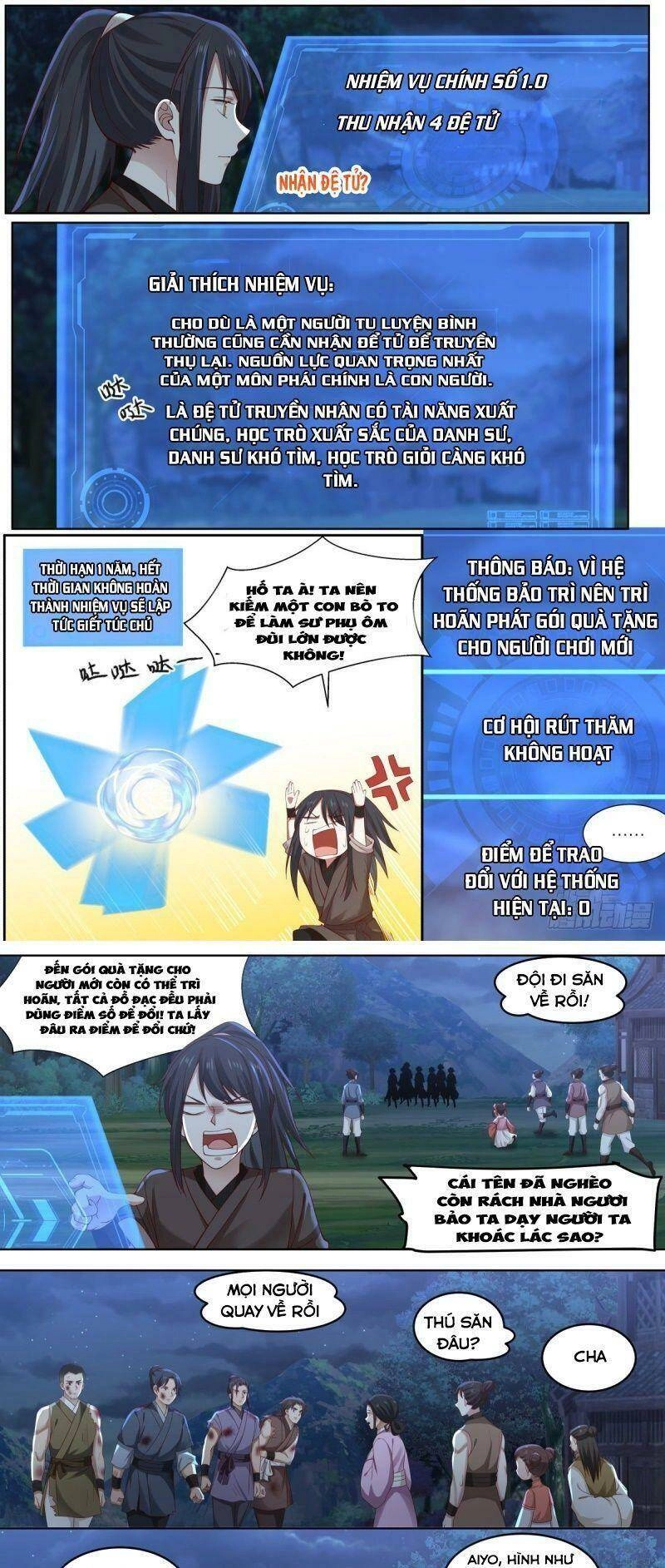 Tổ Sư Gia Đứng Đầu Lịch Sử Chapter 1 - 4