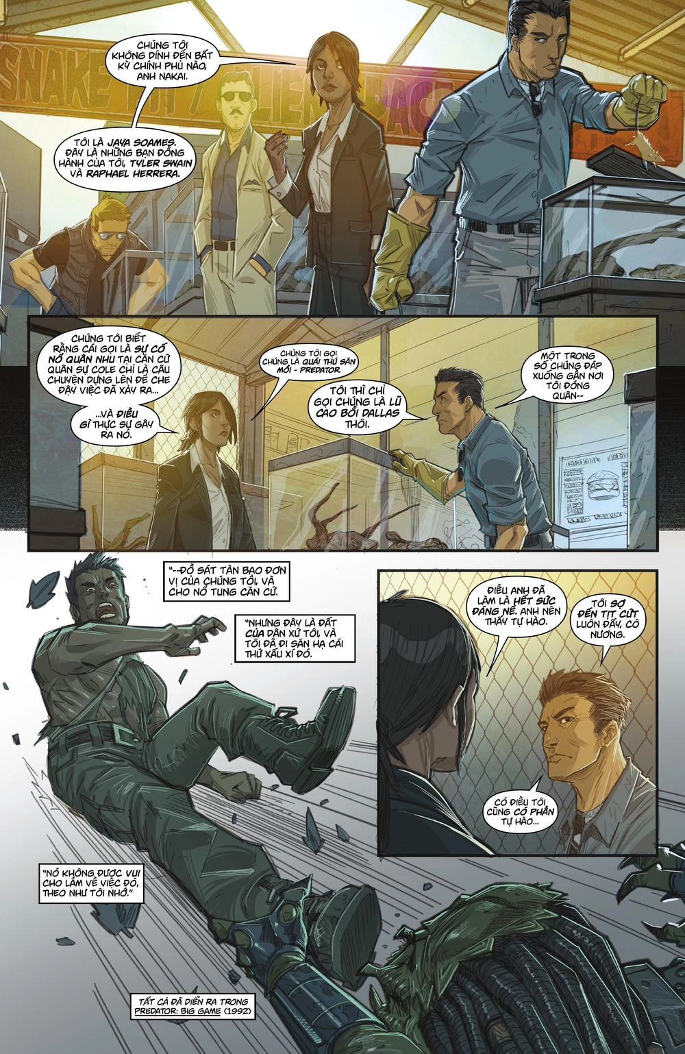 Predator: Hunters - Quái Thú Săn Mồi: Thợ Săn Chapter 1.1 - 12