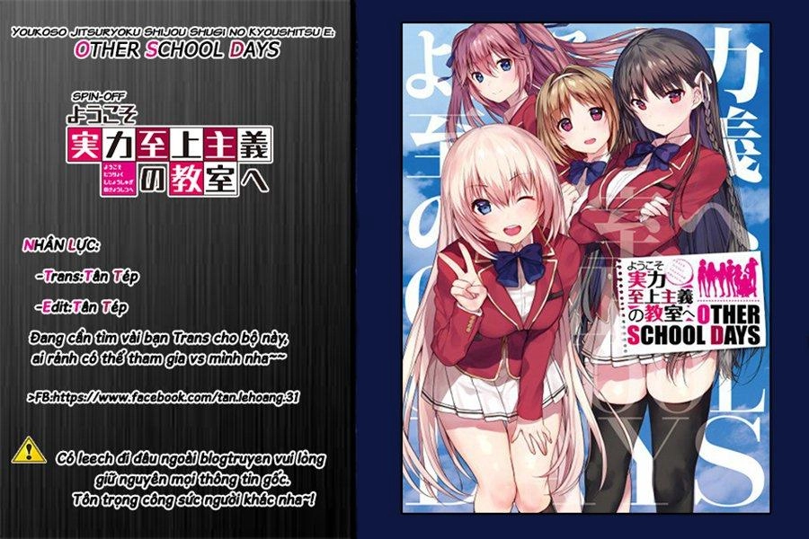 Youkoso Jitsuryoku Shijou Shugi No Kyoushitsu E: Other School Days Chapter 2 - 1