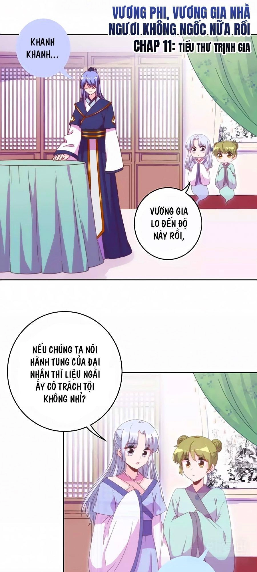 Vương Phi, Vương Gia Nhà Ngươi Không Ngốc Nữa Rồi Chapter 11 - 1