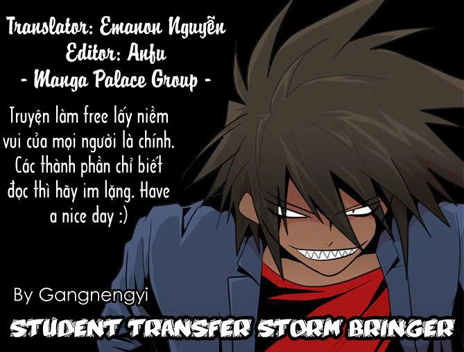 Transfer Student Storm Bringer Chapter 9 - 18