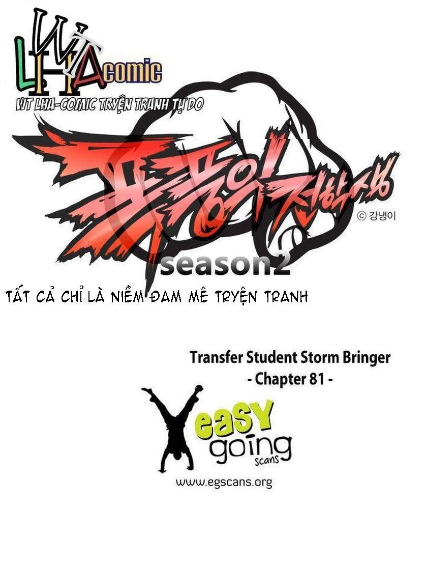 Transfer Student Storm Bringer Chapter 81 - 1