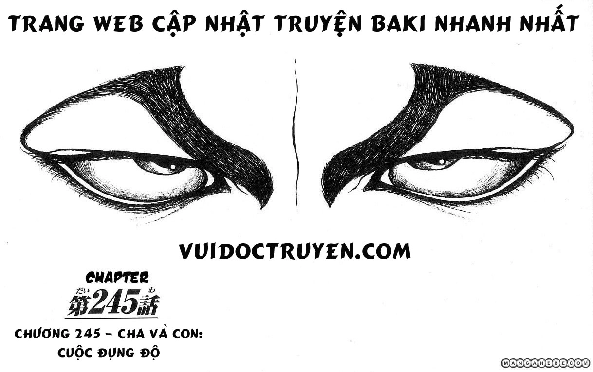 Baki – Son Of Ogre Chapter 245 - 1