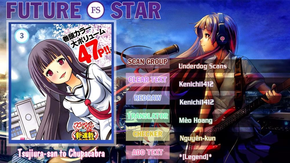 Tsujiura-San To Chupacabra Chapter 3 - 1