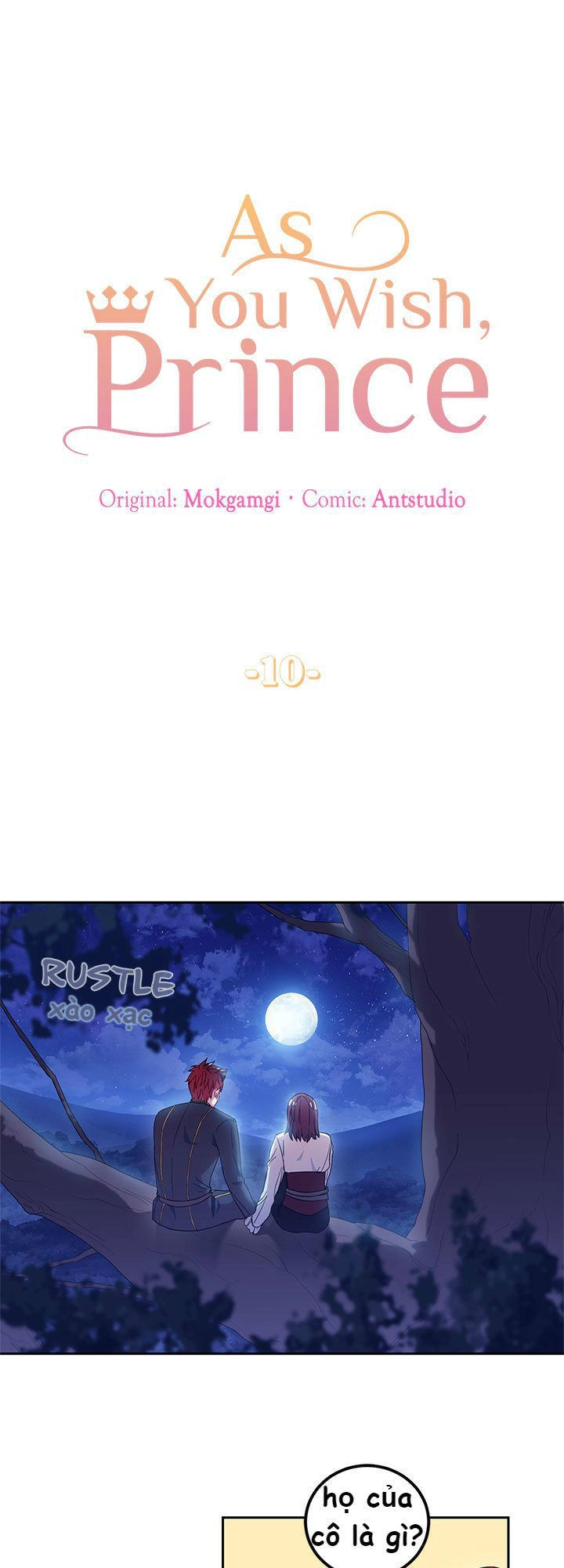 Như Anh Muốn, Hoàng Tử Chapter 10 - 1