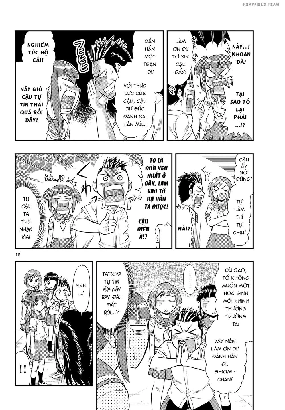 Shitei Bouryoku Shoujo Shiomi-Chan Chapter 5 - 17