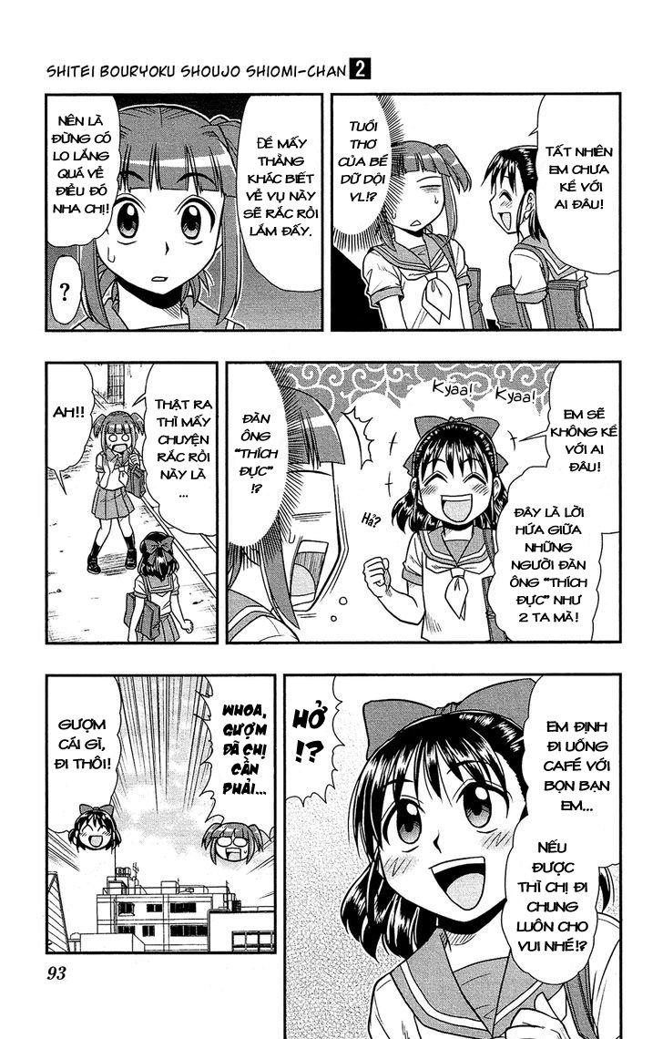 Shitei Bouryoku Shoujo Shiomi-Chan Chapter 9 - 13