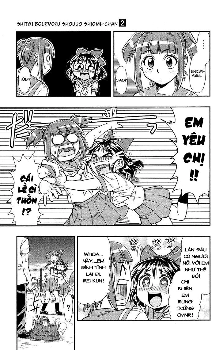 Shitei Bouryoku Shoujo Shiomi-Chan Chapter 9 - 25