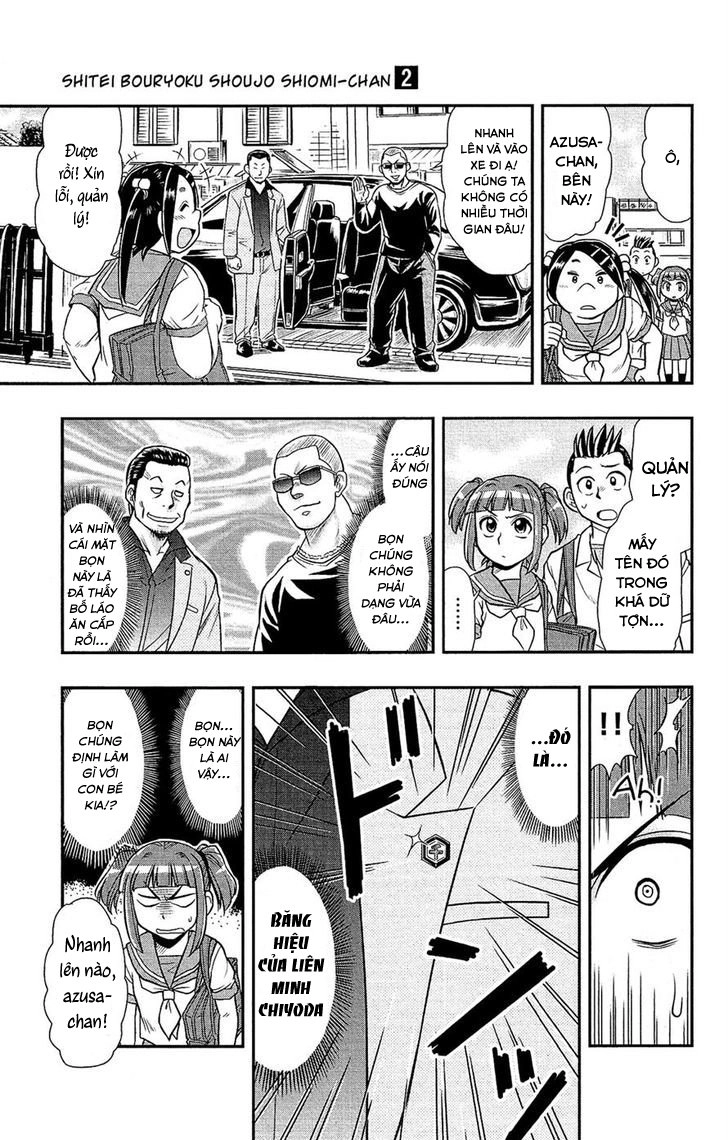 Shitei Bouryoku Shoujo Shiomi-Chan Chapter 11 - 10