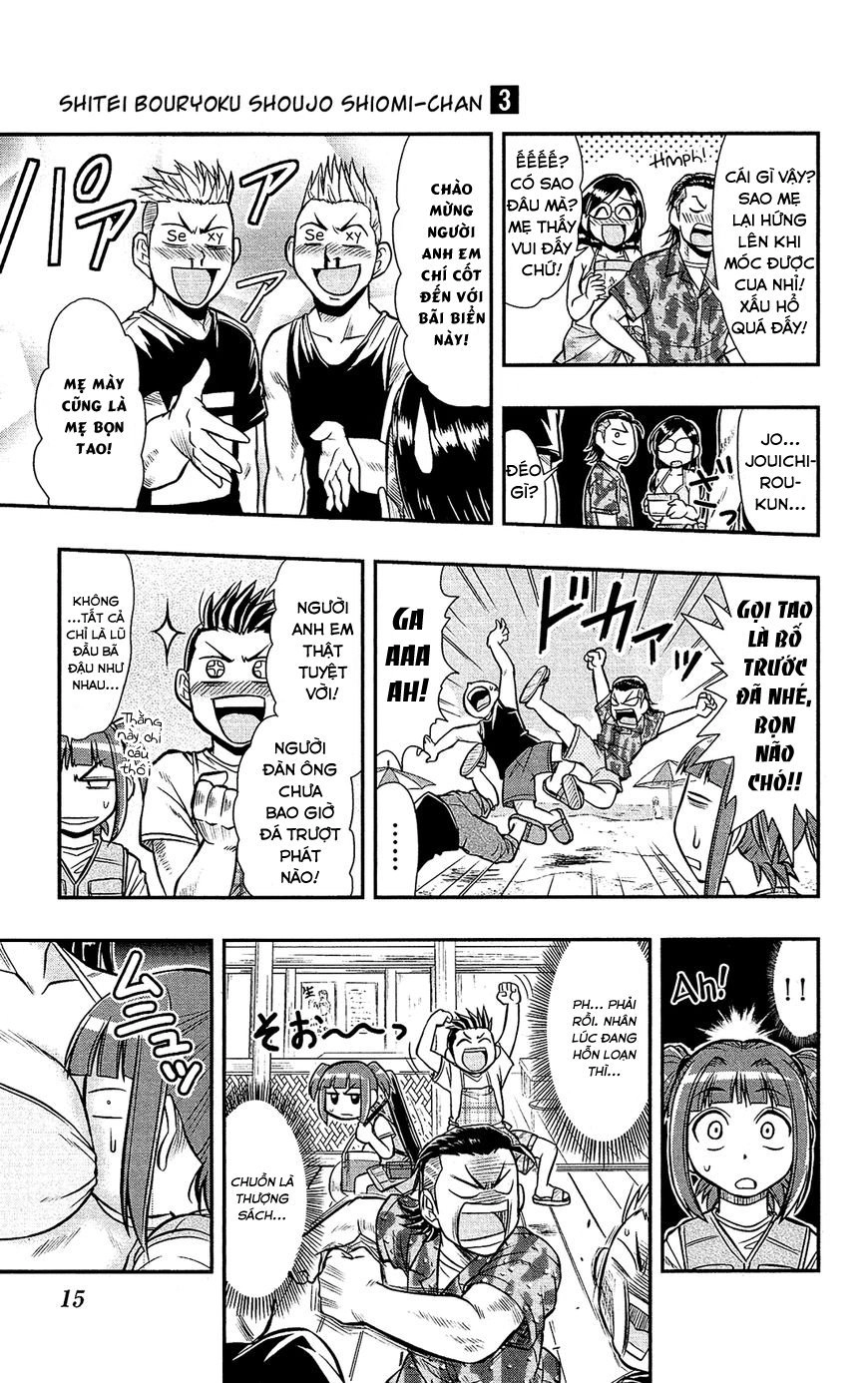 Shitei Bouryoku Shoujo Shiomi-Chan Chapter 12 - 14