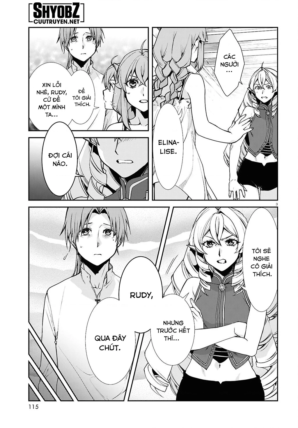 Chuyển Sinh Không Nghề Nghiệp: Tôi Sẽ Cố Gắng Hết Sức Nếu Tôi Đến Thế Giới Khác Chapter 113 - 5