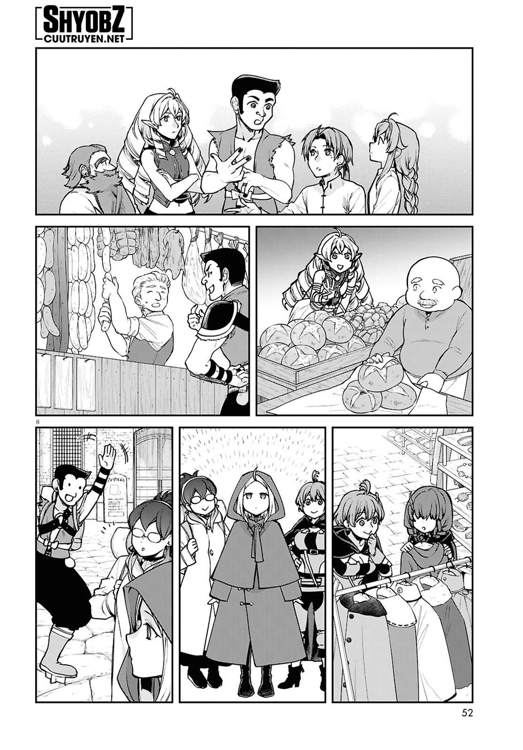 Chuyển Sinh Không Nghề Nghiệp: Tôi Sẽ Cố Gắng Hết Sức Nếu Tôi Đến Thế Giới Khác Chapter 114 - 10