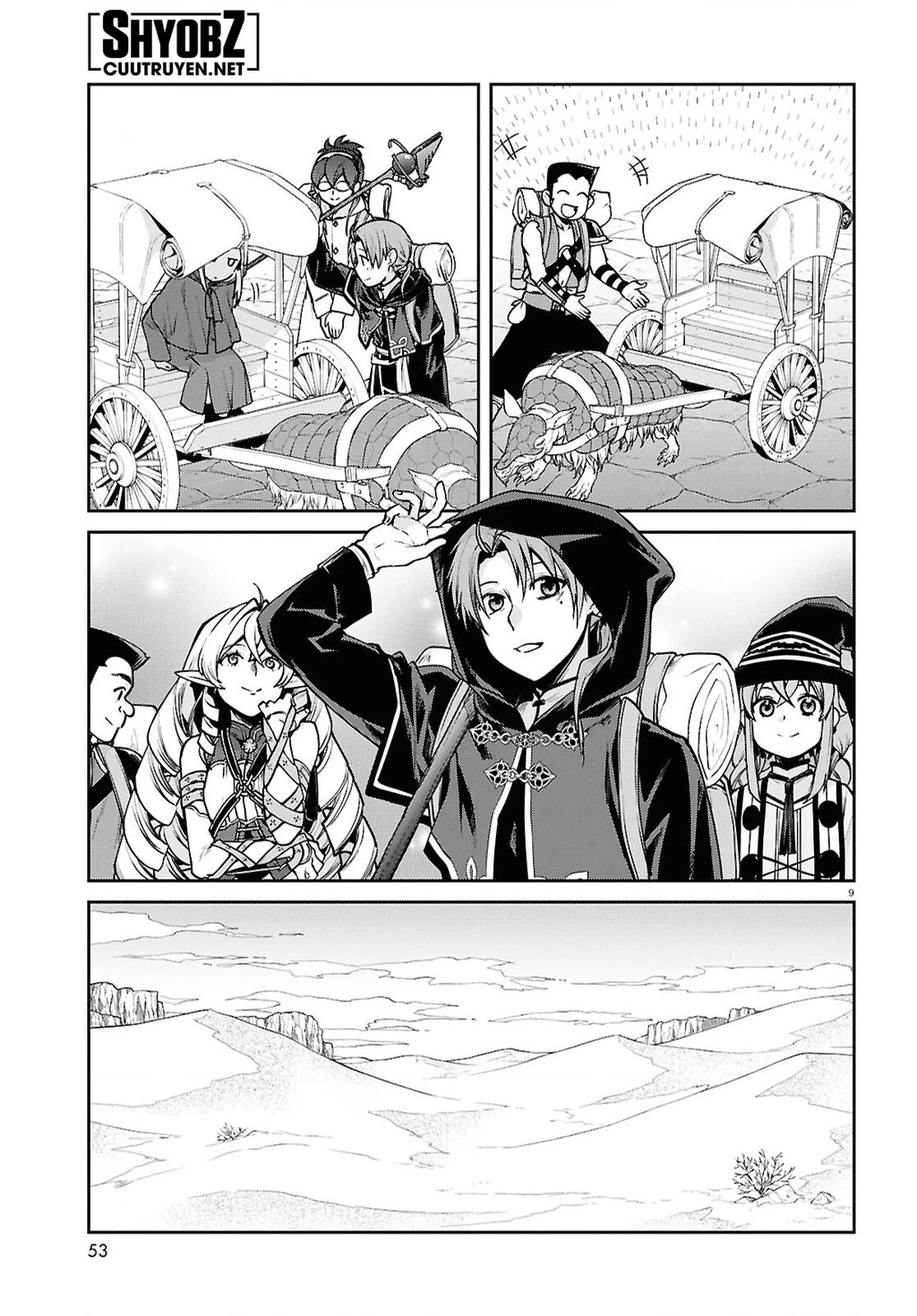 Chuyển Sinh Không Nghề Nghiệp: Tôi Sẽ Cố Gắng Hết Sức Nếu Tôi Đến Thế Giới Khác Chapter 114 - 11