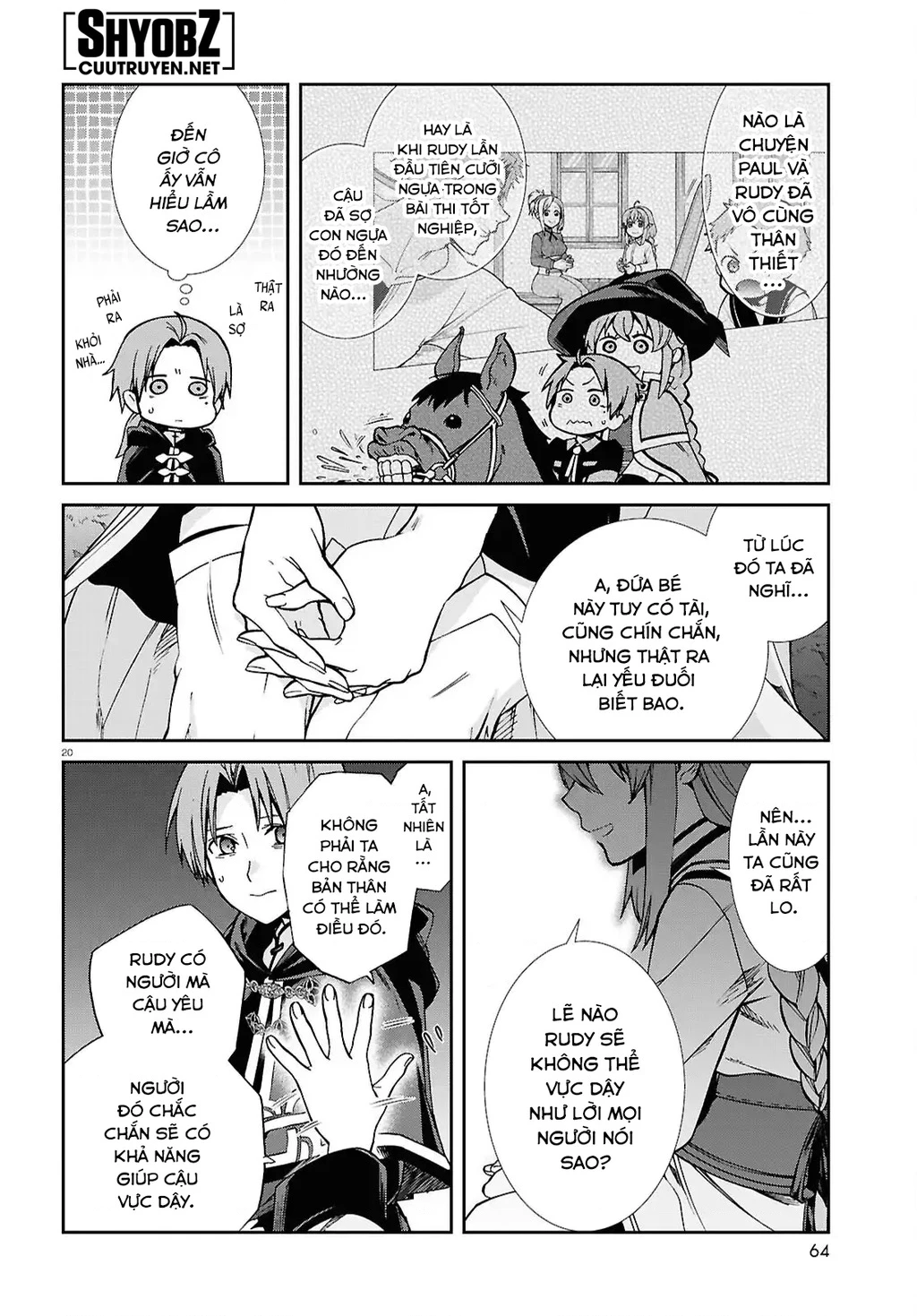 Chuyển Sinh Không Nghề Nghiệp: Tôi Sẽ Cố Gắng Hết Sức Nếu Tôi Đến Thế Giới Khác Chapter 114 - 22