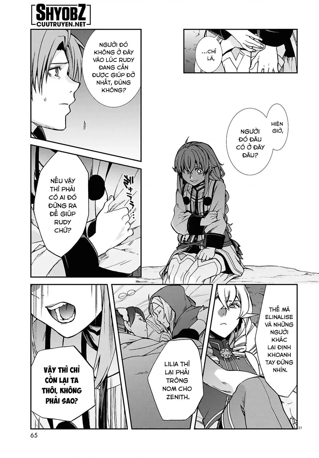 Chuyển Sinh Không Nghề Nghiệp: Tôi Sẽ Cố Gắng Hết Sức Nếu Tôi Đến Thế Giới Khác Chapter 114 - 23