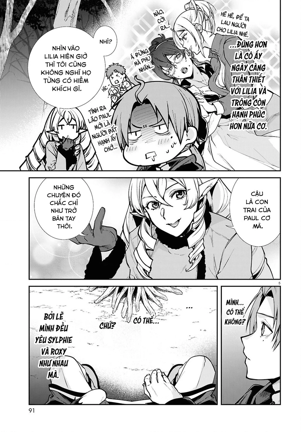 Chuyển Sinh Không Nghề Nghiệp: Tôi Sẽ Cố Gắng Hết Sức Nếu Tôi Đến Thế Giới Khác Chapter 115 - 7