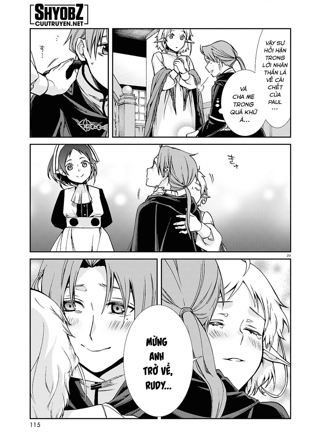 Chuyển Sinh Không Nghề Nghiệp: Tôi Sẽ Cố Gắng Hết Sức Nếu Tôi Đến Thế Giới Khác Chapter 115 - 30