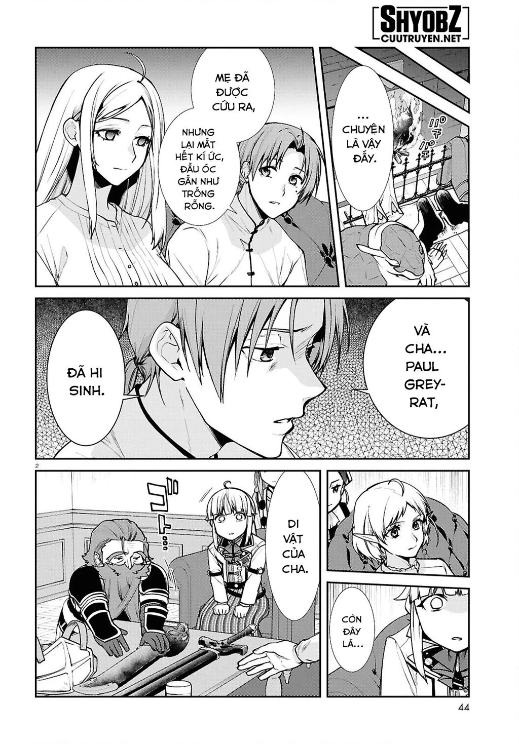 Chuyển Sinh Không Nghề Nghiệp: Tôi Sẽ Cố Gắng Hết Sức Nếu Tôi Đến Thế Giới Khác Chapter 116 - 4