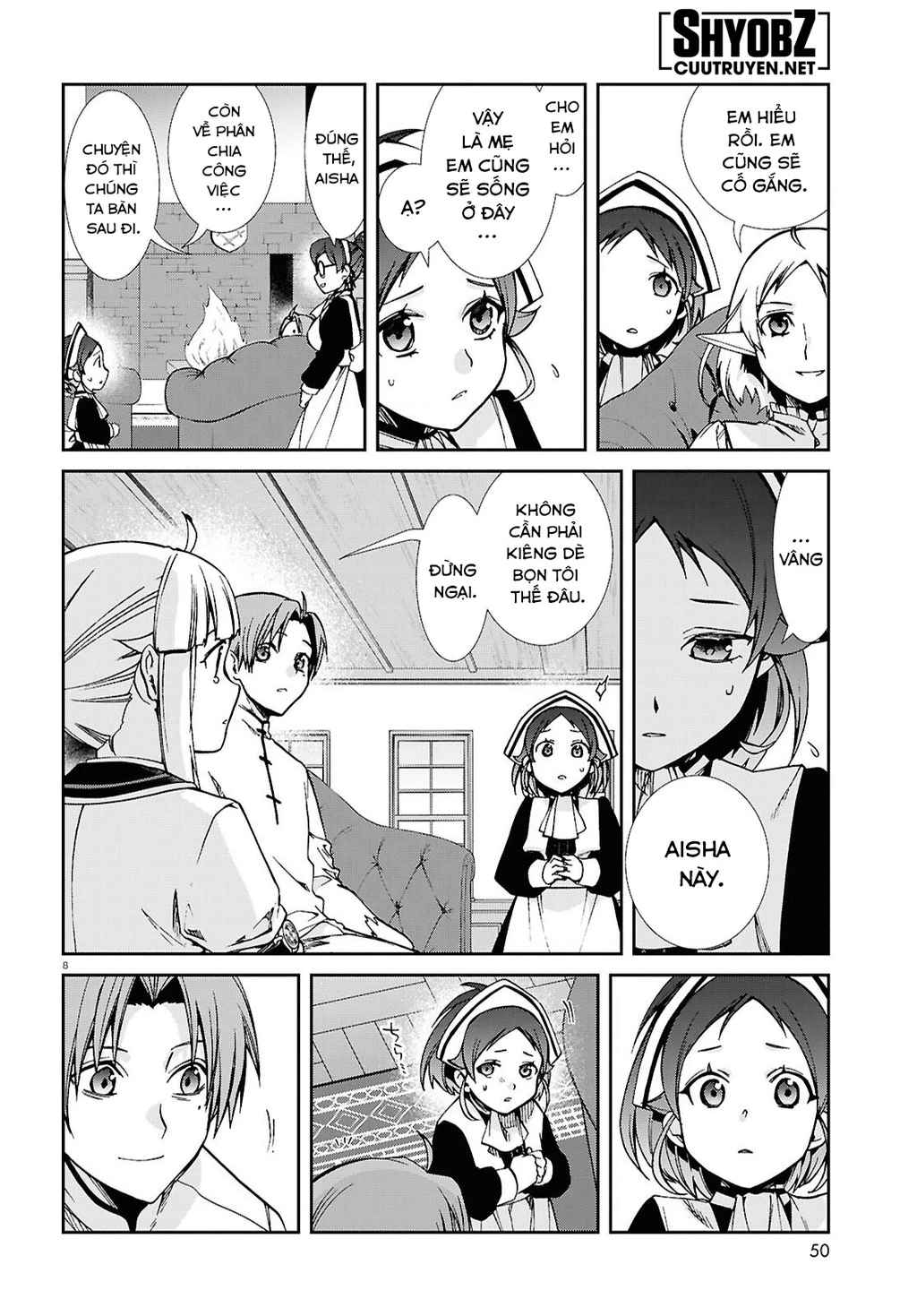 Chuyển Sinh Không Nghề Nghiệp: Tôi Sẽ Cố Gắng Hết Sức Nếu Tôi Đến Thế Giới Khác Chapter 116 - 10