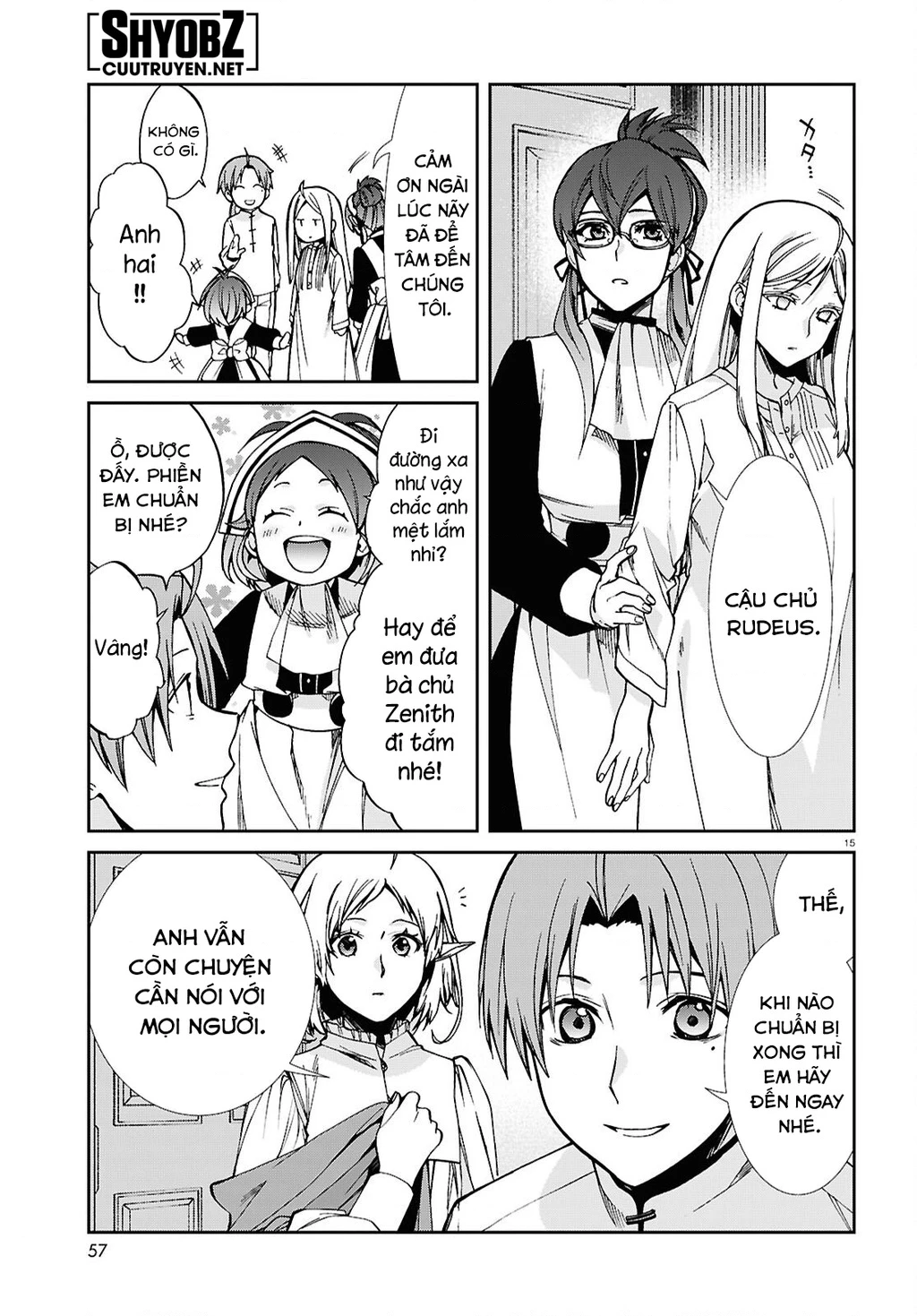 Chuyển Sinh Không Nghề Nghiệp: Tôi Sẽ Cố Gắng Hết Sức Nếu Tôi Đến Thế Giới Khác Chapter 116 - 17