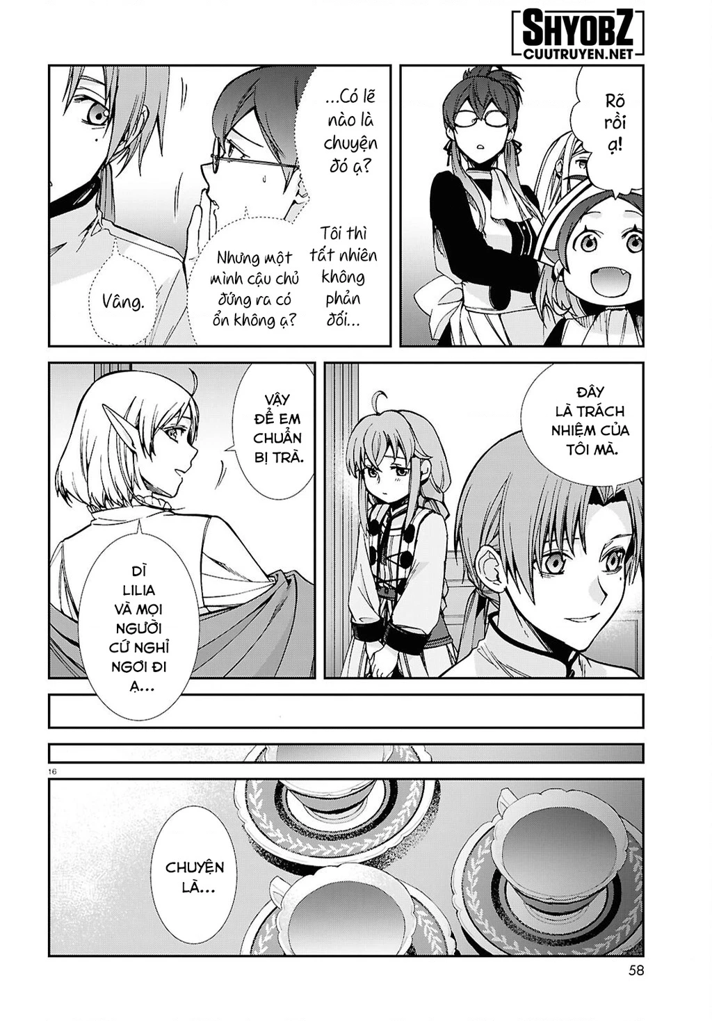 Chuyển Sinh Không Nghề Nghiệp: Tôi Sẽ Cố Gắng Hết Sức Nếu Tôi Đến Thế Giới Khác Chapter 116 - 18