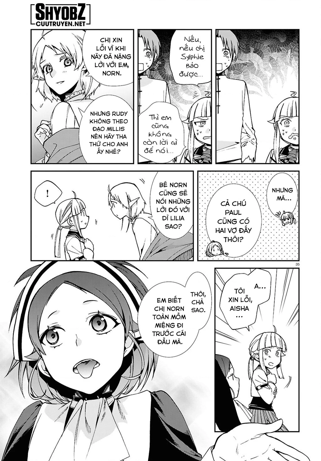 Chuyển Sinh Không Nghề Nghiệp: Tôi Sẽ Cố Gắng Hết Sức Nếu Tôi Đến Thế Giới Khác Chapter 116 - 37