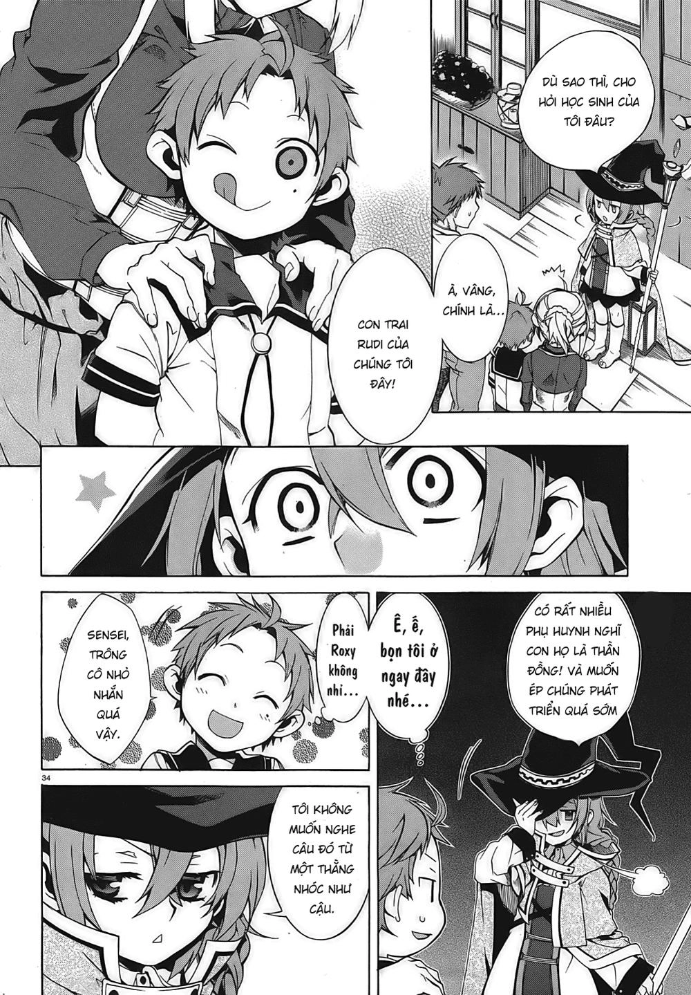 Chuyển Sinh Không Nghề Nghiệp: Tôi Sẽ Cố Gắng Hết Sức Nếu Tôi Đến Thế Giới Khác Chapter 1 - 38