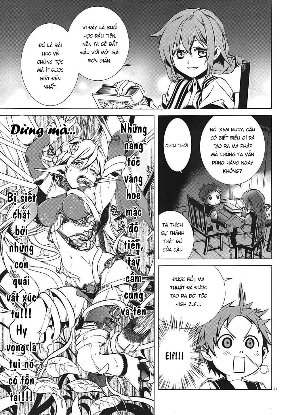 Chuyển Sinh Không Nghề Nghiệp: Tôi Sẽ Cố Gắng Hết Sức Nếu Tôi Đến Thế Giới Khác Chapter 2 - 23