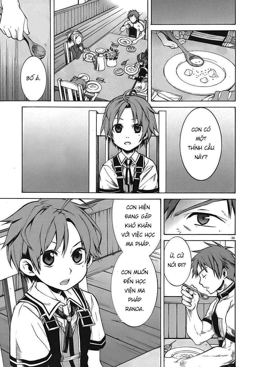 Chuyển Sinh Không Nghề Nghiệp: Tôi Sẽ Cố Gắng Hết Sức Nếu Tôi Đến Thế Giới Khác Chapter 5 - 31