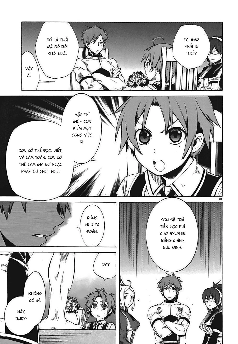 Chuyển Sinh Không Nghề Nghiệp: Tôi Sẽ Cố Gắng Hết Sức Nếu Tôi Đến Thế Giới Khác Chapter 5 - 33