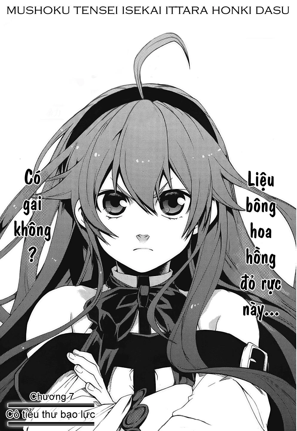 Chuyển Sinh Không Nghề Nghiệp: Tôi Sẽ Cố Gắng Hết Sức Nếu Tôi Đến Thế Giới Khác Chapter 7 - 3