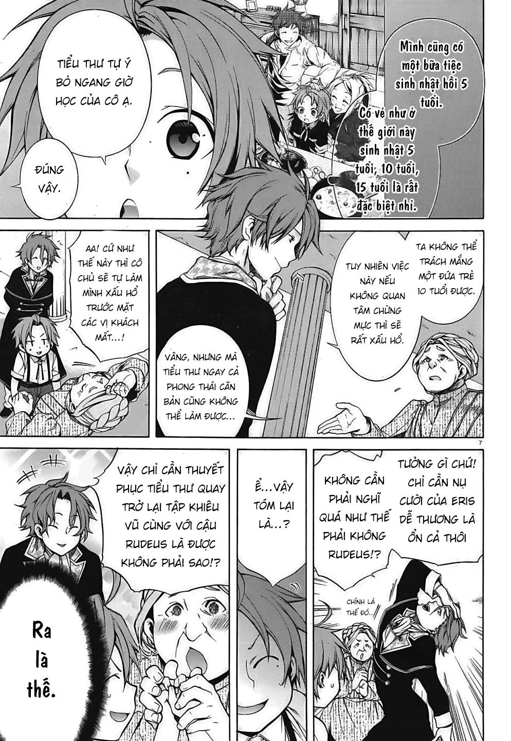 Chuyển Sinh Không Nghề Nghiệp: Tôi Sẽ Cố Gắng Hết Sức Nếu Tôi Đến Thế Giới Khác Chapter 10 - 11