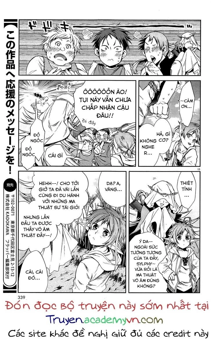 Chuyển Sinh Không Nghề Nghiệp: Tôi Sẽ Cố Gắng Hết Sức Nếu Tôi Đến Thế Giới Khác Chapter 19.1 - 17