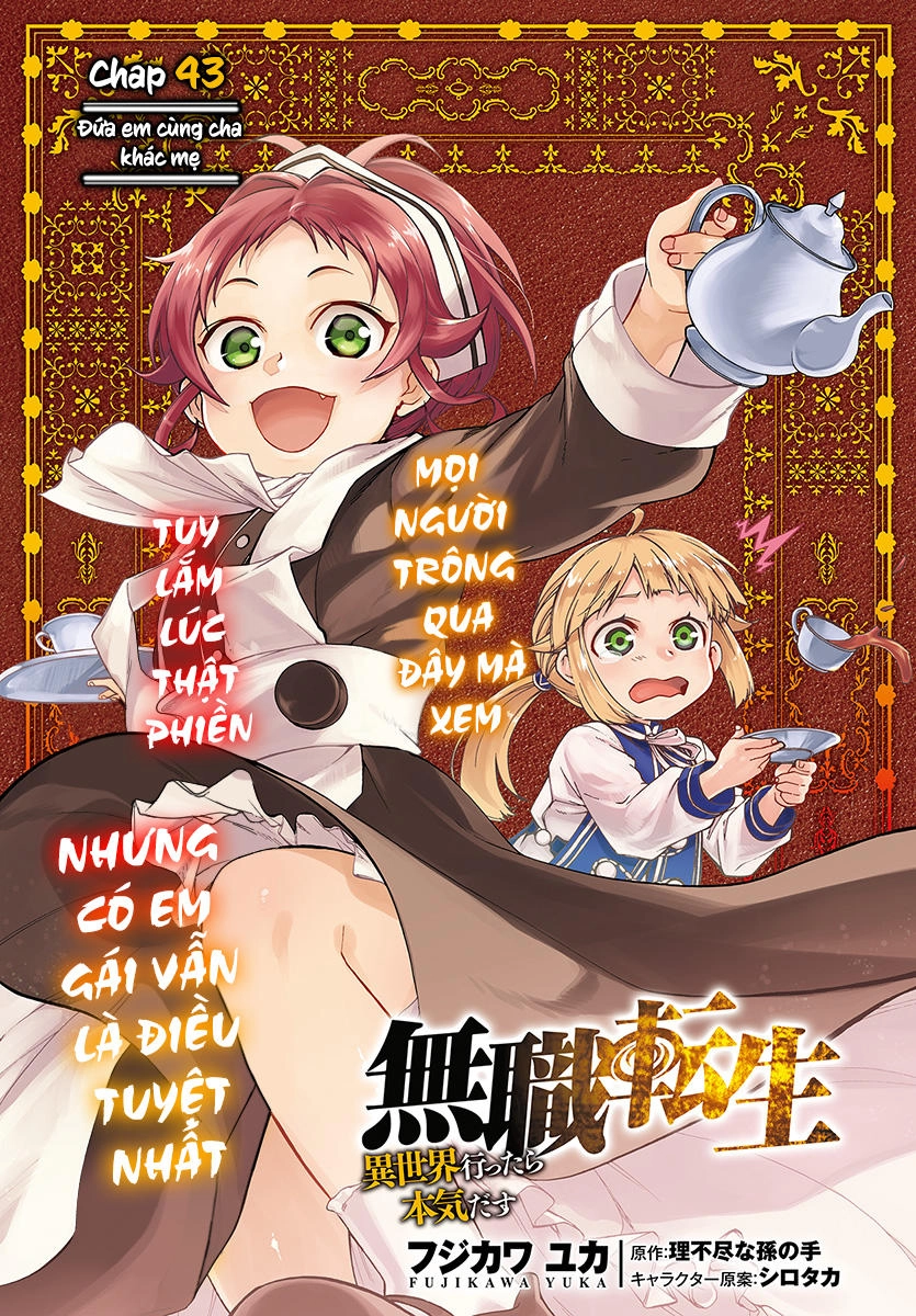 Chuyển Sinh Không Nghề Nghiệp: Tôi Sẽ Cố Gắng Hết Sức Nếu Tôi Đến Thế Giới Khác Chapter 43 - 4