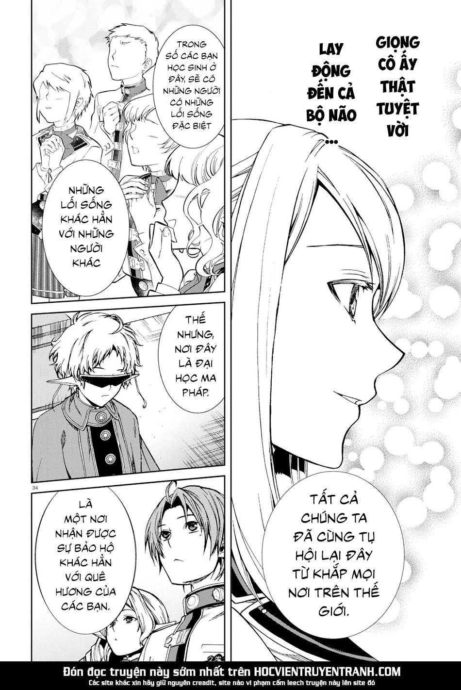 Chuyển Sinh Không Nghề Nghiệp: Tôi Sẽ Cố Gắng Hết Sức Nếu Tôi Đến Thế Giới Khác Chapter 54 - 34