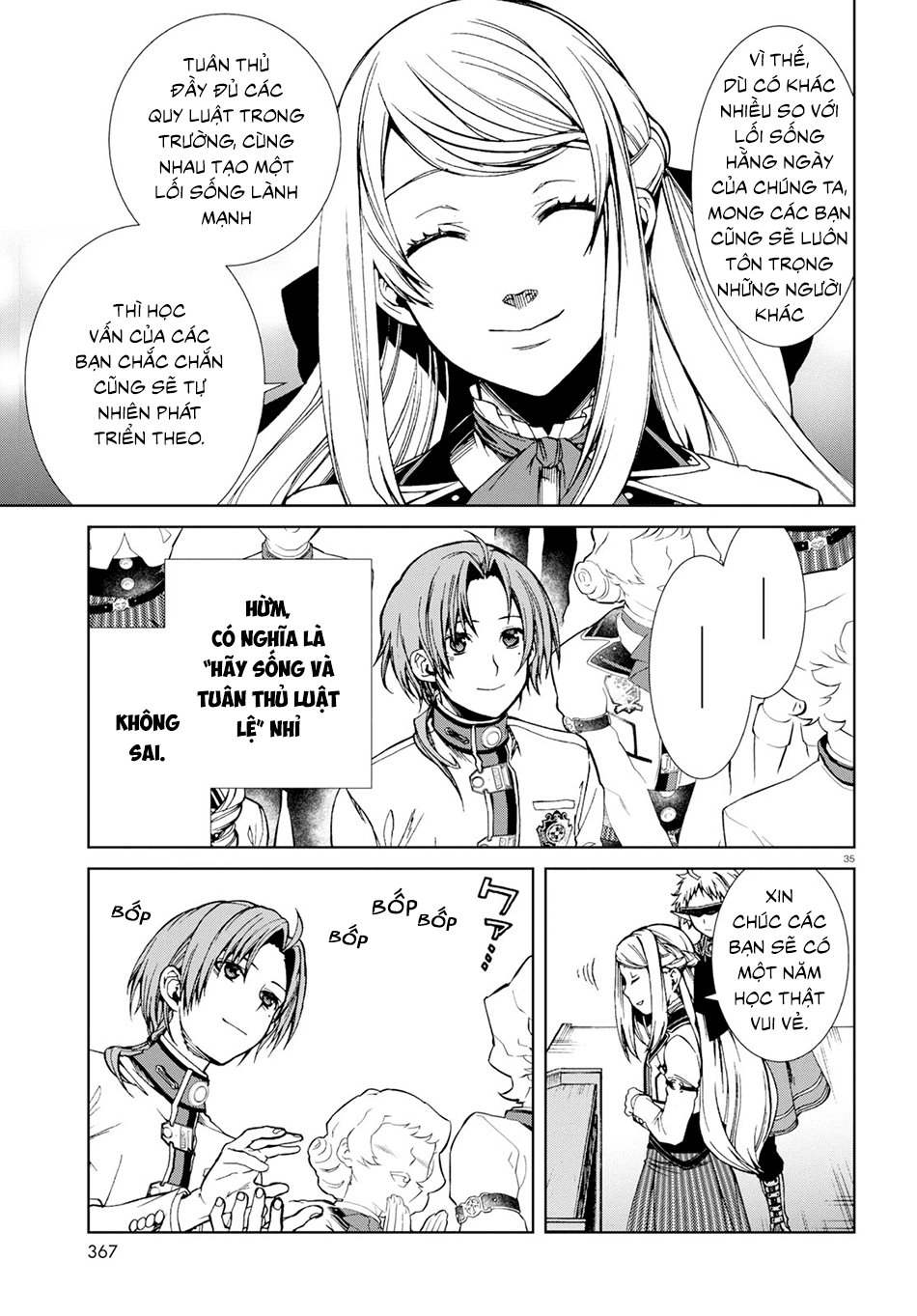 Chuyển Sinh Không Nghề Nghiệp: Tôi Sẽ Cố Gắng Hết Sức Nếu Tôi Đến Thế Giới Khác Chapter 54 - 35