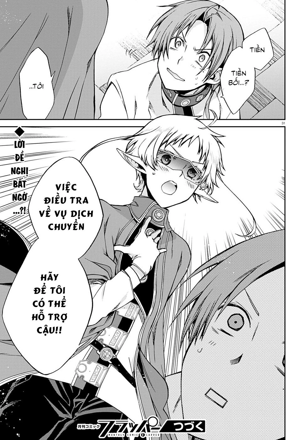 Chuyển Sinh Không Nghề Nghiệp: Tôi Sẽ Cố Gắng Hết Sức Nếu Tôi Đến Thế Giới Khác Chapter 56 - 34