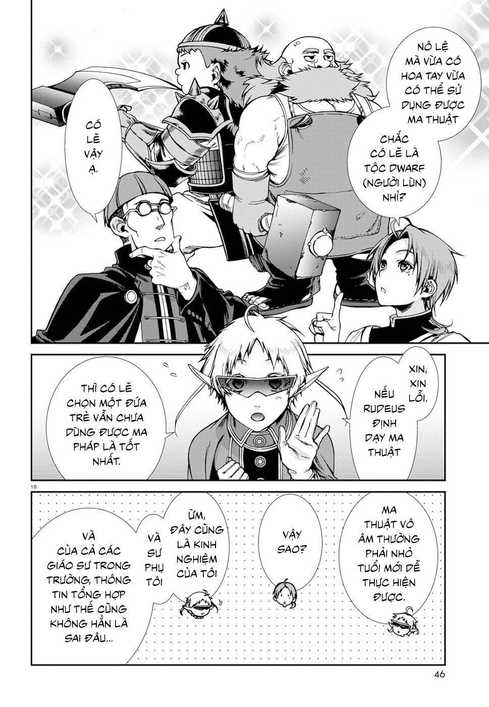 Chuyển Sinh Không Nghề Nghiệp: Tôi Sẽ Cố Gắng Hết Sức Nếu Tôi Đến Thế Giới Khác Chapter 58 - 20