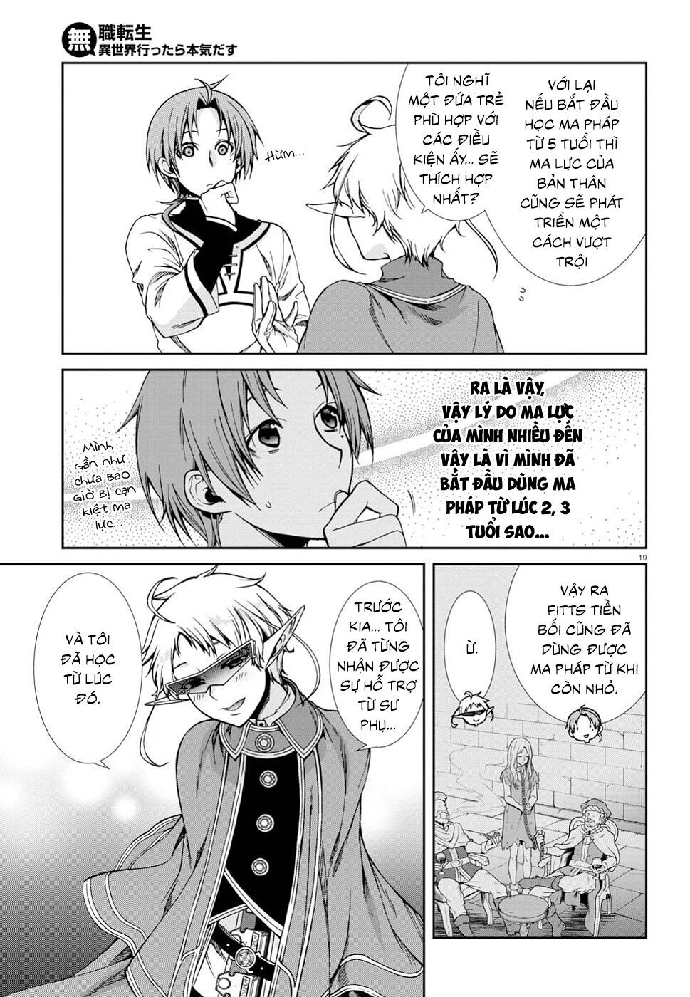 Chuyển Sinh Không Nghề Nghiệp: Tôi Sẽ Cố Gắng Hết Sức Nếu Tôi Đến Thế Giới Khác Chapter 58 - 21