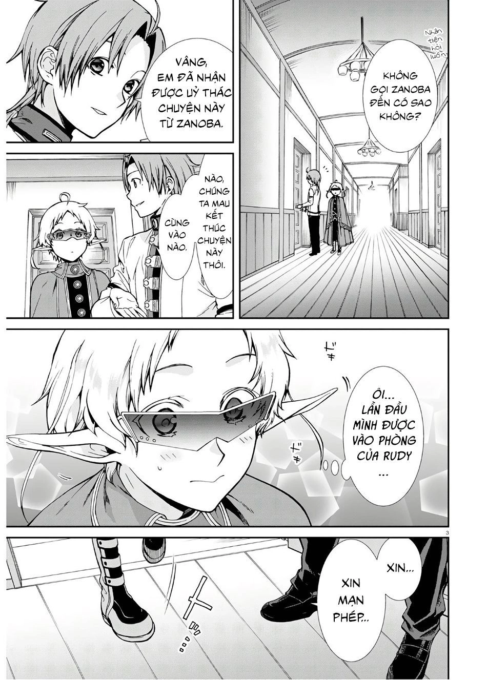 Chuyển Sinh Không Nghề Nghiệp: Tôi Sẽ Cố Gắng Hết Sức Nếu Tôi Đến Thế Giới Khác Chapter 61 - 9