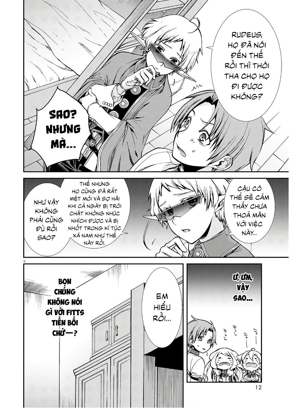 Chuyển Sinh Không Nghề Nghiệp: Tôi Sẽ Cố Gắng Hết Sức Nếu Tôi Đến Thế Giới Khác Chapter 61 - 12