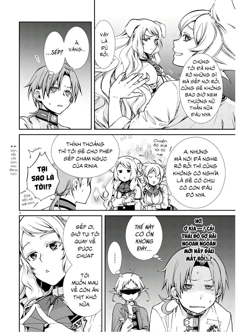 Chuyển Sinh Không Nghề Nghiệp: Tôi Sẽ Cố Gắng Hết Sức Nếu Tôi Đến Thế Giới Khác Chapter 61 - 14