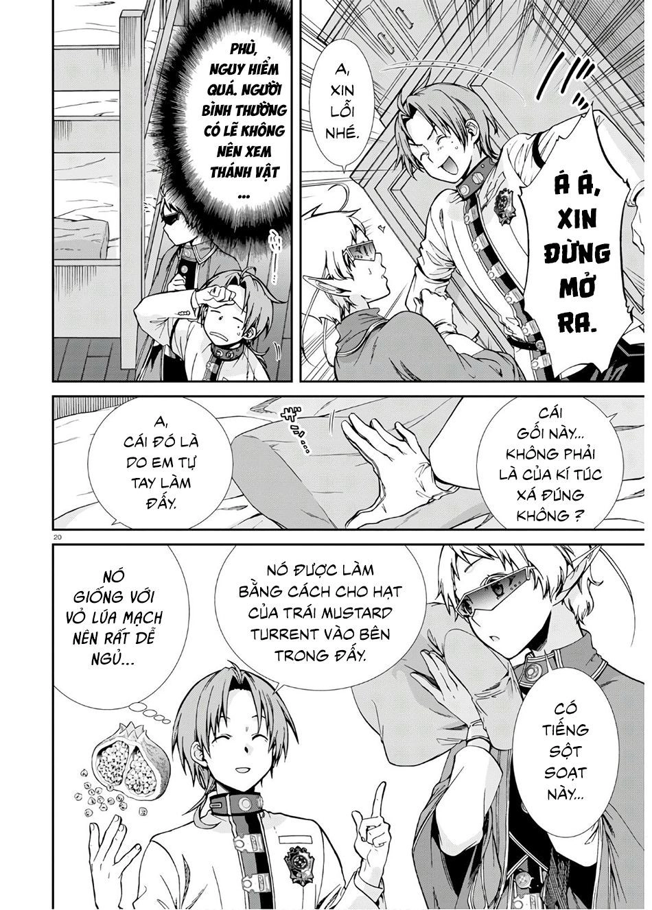 Chuyển Sinh Không Nghề Nghiệp: Tôi Sẽ Cố Gắng Hết Sức Nếu Tôi Đến Thế Giới Khác Chapter 61 - 26