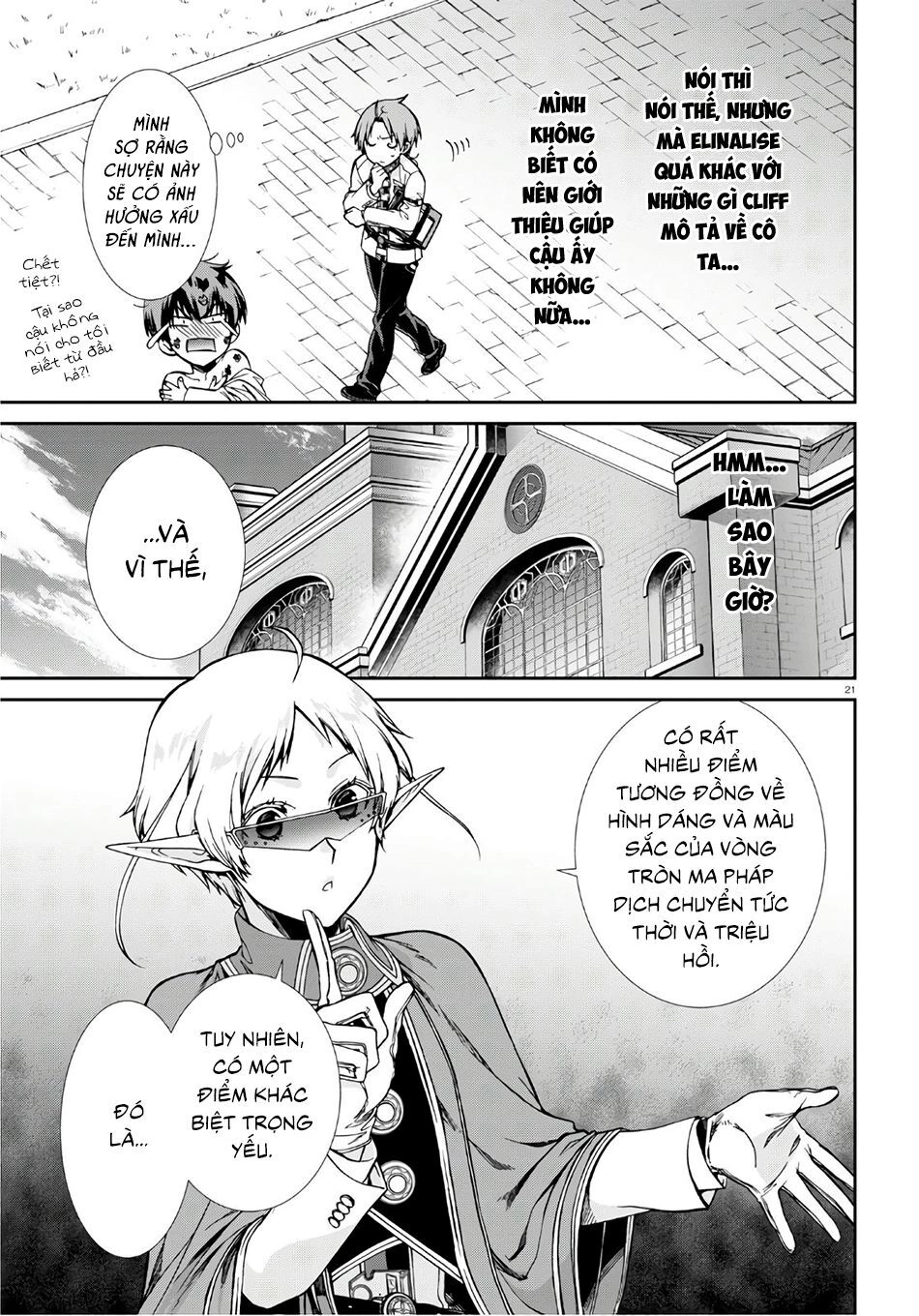 Chuyển Sinh Không Nghề Nghiệp: Tôi Sẽ Cố Gắng Hết Sức Nếu Tôi Đến Thế Giới Khác Chapter 63 - 24