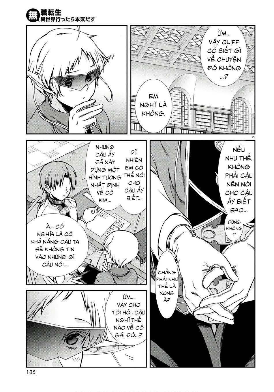 Chuyển Sinh Không Nghề Nghiệp: Tôi Sẽ Cố Gắng Hết Sức Nếu Tôi Đến Thế Giới Khác Chapter 63 - 32